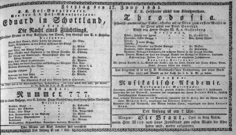 Theaterzettel (Oper und Burgtheater in Wien) 18310617 Seite: 1