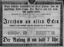 Theaterzettel (Oper und Burgtheater in Wien) 18311201 Seite: 2