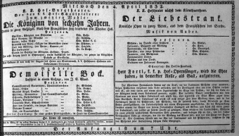 Theaterzettel (Oper und Burgtheater in Wien) 18320404 Seite: 1