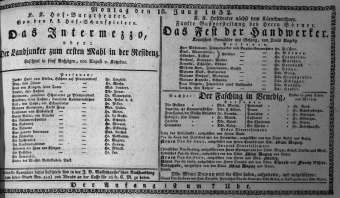 Theaterzettel (Oper und Burgtheater in Wien) 18320618 Seite: 1