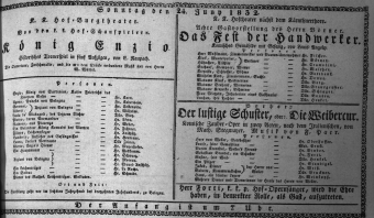 Theaterzettel (Oper und Burgtheater in Wien) 18320624 Seite: 1