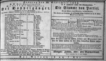 Theaterzettel (Oper und Burgtheater in Wien) 18320930 Seite: 1