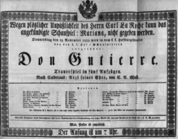 Theaterzettel (Oper und Burgtheater in Wien) 18351119 Seite: 2