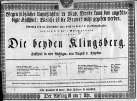 Theaterzettel (Oper und Burgtheater in Wien) 18351218 Seite: 2