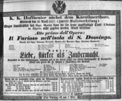 Theaterzettel (Oper und Burgtheater in Wien) 18370426 Seite: 2