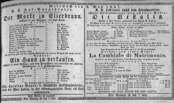 Theaterzettel (Oper und Burgtheater in Wien) 18370503 Seite: 1