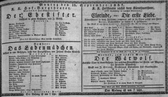 Theaterzettel (Oper und Burgtheater in Wien) 18370918 Seite: 1