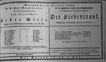 Theaterzettel (Oper und Burgtheater in Wien) 18381017 Seite: 2
