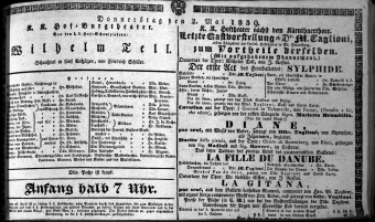 Theaterzettel (Oper und Burgtheater in Wien) 18390502 Seite: 2