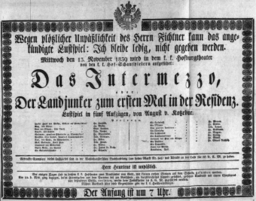 Theaterzettel (Oper und Burgtheater in Wien) 18391113 Seite: 2