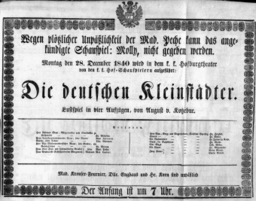 Theaterzettel (Oper und Burgtheater in Wien) 18401228 Seite: 2