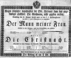 Theaterzettel (Oper und Burgtheater in Wien) 18410109 Seite: 2