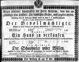 Theaterzettel (Oper und Burgtheater in Wien) 18410209 Seite: 2