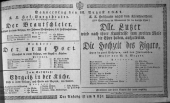 Theaterzettel (Oper und Burgtheater in Wien) 18410812 Seite: 2