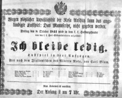 Theaterzettel (Oper und Burgtheater in Wien) 18411008 Seite: 2