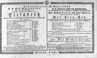 Theaterzettel (Oper und Burgtheater in Wien) 18420310 Seite: 2