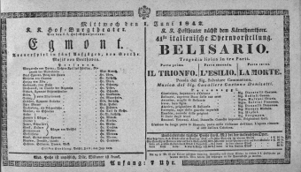 Theaterzettel (Oper und Burgtheater in Wien) 18420601 Seite: 1