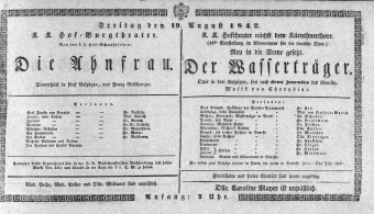 Theaterzettel (Oper und Burgtheater in Wien) 18420819 Seite: 2