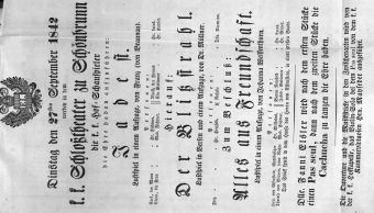 Theaterzettel (Oper und Burgtheater in Wien) 18420927 Seite: 2