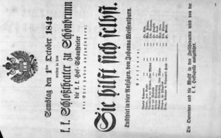 Theaterzettel (Oper und Burgtheater in Wien) 18421001 Seite: 2