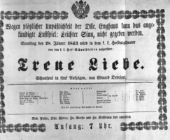 Theaterzettel (Oper und Burgtheater in Wien) 18430128 Seite: 2