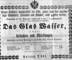 Theaterzettel (Oper und Burgtheater in Wien) 18430928 Seite: 3