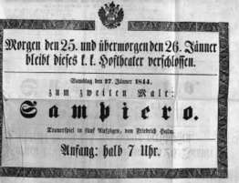 Theaterzettel (Oper und Burgtheater in Wien) 18440127 Seite: 2