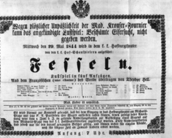 Theaterzettel (Oper und Burgtheater in Wien) 18440529 Seite: 2