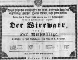 Theaterzettel (Oper und Burgtheater in Wien) 18440809 Seite: 2