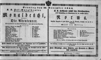Theaterzettel (Oper und Burgtheater in Wien) 18441110 Seite: 2