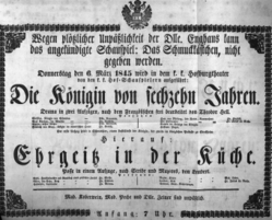 Theaterzettel (Oper und Burgtheater in Wien) 18450306 Seite: 2