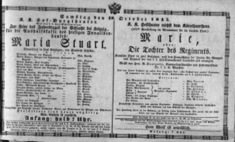 Theaterzettel (Oper und Burgtheater in Wien) 18451018 Seite: 2