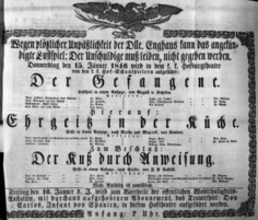 Theaterzettel (Oper und Burgtheater in Wien) 18460115 Seite: 2