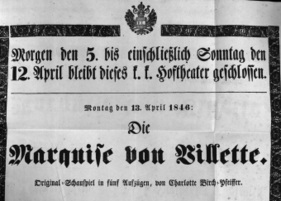 Theaterzettel (Oper und Burgtheater in Wien) 18460405 Seite: 2