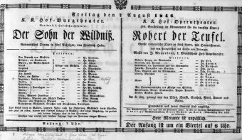 Theaterzettel (Oper und Burgtheater in Wien) 18460807 Seite: 2