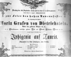 Theaterzettel (Oper und Burgtheater in Wien) 18460922 Seite: 2