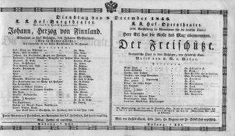 Theaterzettel (Oper und Burgtheater in Wien) 18461208 Seite: 2