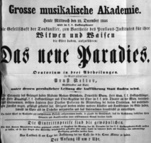 Theaterzettel (Oper und Burgtheater in Wien) 18461223 Seite: 1