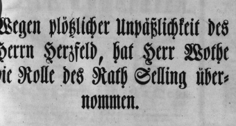 Theaterzettel (Oper und Burgtheater in Wien) 18470129 Seite: 1
