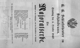Theaterzettel (Oper und Burgtheater in Wien) 18471005 Seite: 2