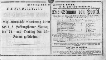 Theaterzettel (Oper und Burgtheater in Wien) 18480124 Seite: 2