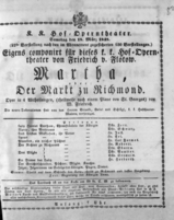 Theaterzettel (Oper und Burgtheater in Wien) 18480318 Seite: 1
