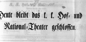 Theaterzettel (Oper und Burgtheater in Wien) 18480520 Seite: 1