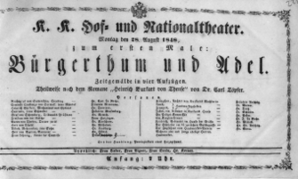 Theaterzettel (Oper und Burgtheater in Wien) 18480828 Seite: 2