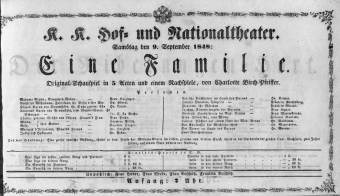 Theaterzettel (Oper und Burgtheater in Wien) 18480909 Seite: 2