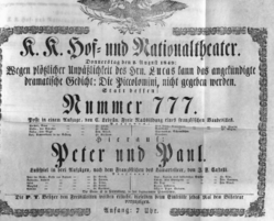 Theaterzettel (Oper und Burgtheater in Wien) 18490802 Seite: 2