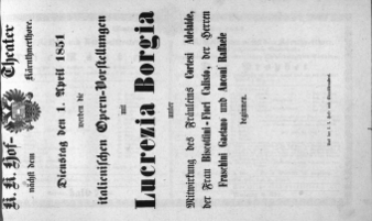 Theaterzettel (Oper und Burgtheater in Wien) 18510401 Seite: 3