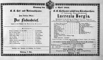 Theaterzettel (Oper und Burgtheater in Wien) 18510401 Seite: 4