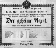 Theaterzettel (Oper und Burgtheater in Wien) 18510611 Seite: 2