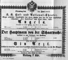 Theaterzettel (Oper und Burgtheater in Wien) 18510624 Seite: 2